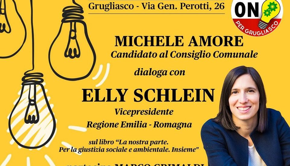 elly schlein a grugliasco